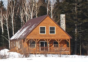 Waterfront vacation rental cabin in Kokadjo, Maine