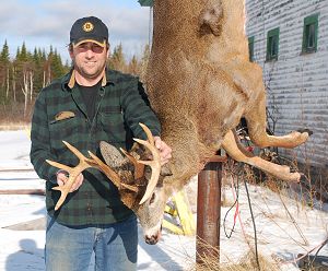 Whitetail deer hunting in Kokadjo, Maine