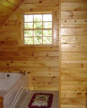 Loon Upstairs Bath and Jacuzzi