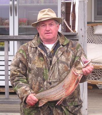 Maine Lake trout taken from First Roach Pond in Kokadjo