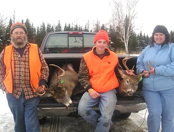 Maine whitetail deer hunting at Kokadjo