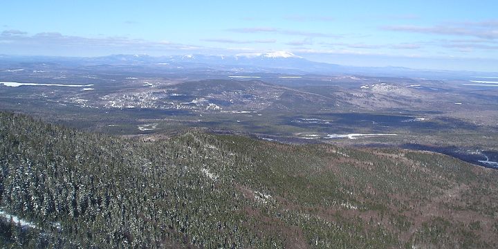 View of Mount Katahdin
