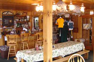 Dining at Kodadjo Trading Post