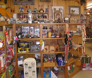 Souvenirs at Kokadjo Trading Post